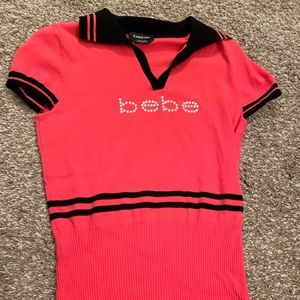 Bebe Swarovski crystal top